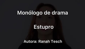 Monólogo de drama