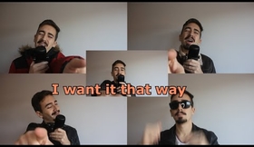 "I want it that way" Acapella cover