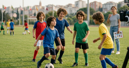 Procura-se rapazes dos 7 aos 10 anos que joguem futebol para campanha internacional