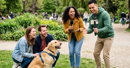 Casting Apresentador(a) com Cão para Publicidade em Redes Sociais  entre os 18  e os 35 anos