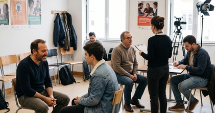 Casting homens portugueses dos 18 aos 60 anos para campanha solidária em Lisboa