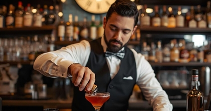 casting bartenders profissionais homens entre os 30 e os 50 anos para publicidade