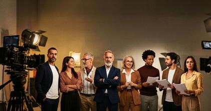 Casting atores e atrizes entre os 20 e os 60 anos para o nosso filme académico