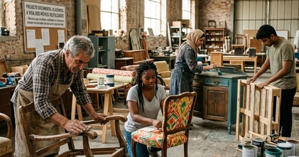 Casting participantes para projeto documental académico sobre reutilização de móveis, Grande Lisboa