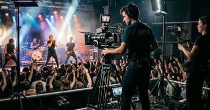 Procura-se videógrafo ou equipa para live session de banda rock