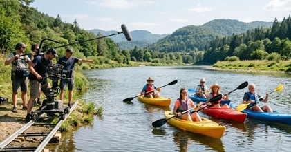 casting figurantes para filmagens em kayak em Pinhão 