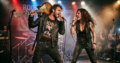 Casting vocalista masculino ou feminino para projeto rock duo em inglês Lisboa