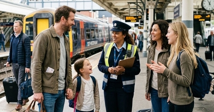 casting família e figurantes fluentes em inglês para publicidade de rent-a-car em Lisboa