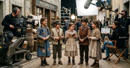 Casting crianças dos 6 aos 9 anos de idade para participarem numa minissérie de ficção