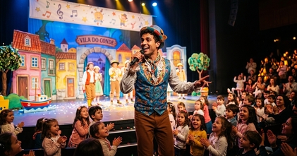 Casting para ator e cantor para espetáculo de teatro musical infantil em Vila do Conde