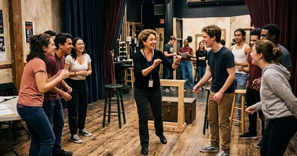 oportunidade professor de representação para curso profissional de teatro musical em Lisboa
