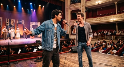 Casting para atores e cantores para musical em Braga