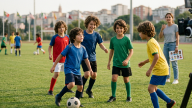 Procura-se rapazes dos 7 aos 10 anos que joguem futebol para campanha internacional