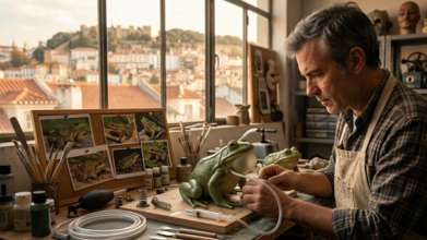Procura-se artista SFX para criação de sapo animatrónico para filme independente em Lisboa