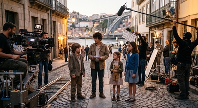 Casting crianças e jovens para integrar a nova produção cinematográfica de Álvaro Gago.