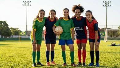 Casting raparigas que saibam jogar futebol até 13 anos para projeto publicitário 
