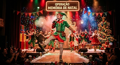 Grande Casting para Duende no musical Operação Memória de Natal