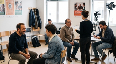 Casting homens portugueses dos 18 aos 60 anos para campanha solidária em Lisboa