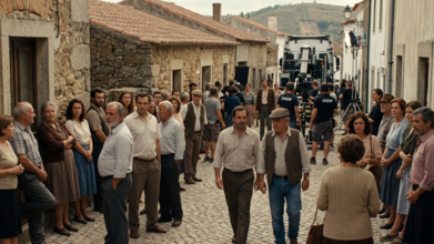 Casting figurantes homens e mulheres de todas as idades para filme