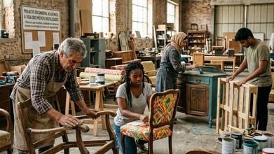 Casting participantes para projeto documental académico sobre reutilização de móveis, Grande Lisboa