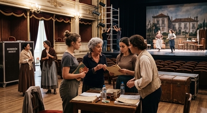 Casting para atrizes maiores de 18 anos para espetáculo de teatro em digressão