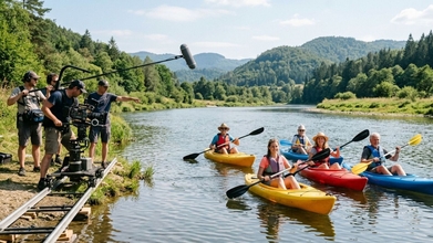 casting figurantes para filmagens em kayak em Pinhão 