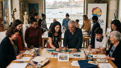 casting público voluntário para participação cultural e programação artística na Póvoa de Varzim