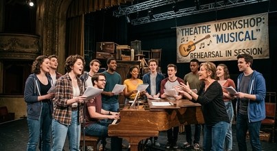 Audições para jovens artistas teatrais para o musical “Música no Coração” o musical completo em inglês no Porto