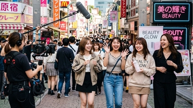 casting raparigas japonesas entre os 18 e os 25 anos fluentes em japonês para projeto publicitário em Lisboa