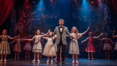Casting de atores e cantores homens e mulheres entre 18 e 40 anos para espetáculo de teatro musical infantil