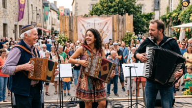 Casting músicos acordeonistas em Portugal para agência artística