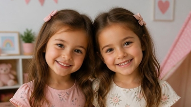 Casting para gémeas dos 4 aos 6 anos para publicidade em Lisboa