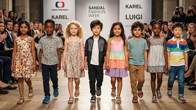 Casting crianças 6 a 7 anos para desfile de marca internacional de sandálias