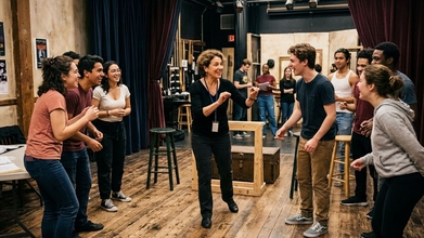 oportunidade professor de representação para curso profissional de teatro musical em Lisboa