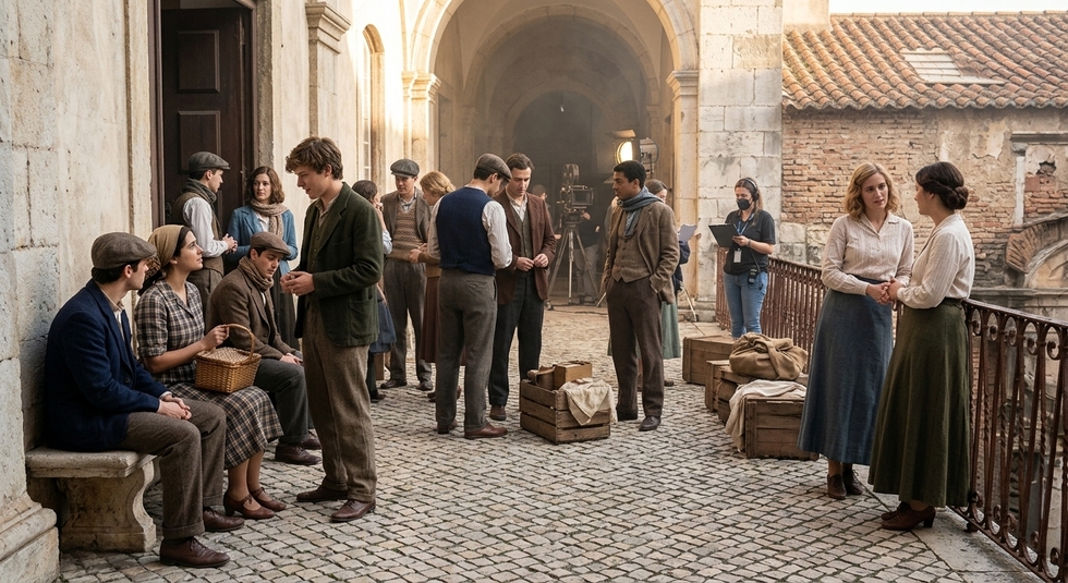 Casting para homens e mulheres dos 18 aos 30 anos para figuração em filme americano em Lisboa
