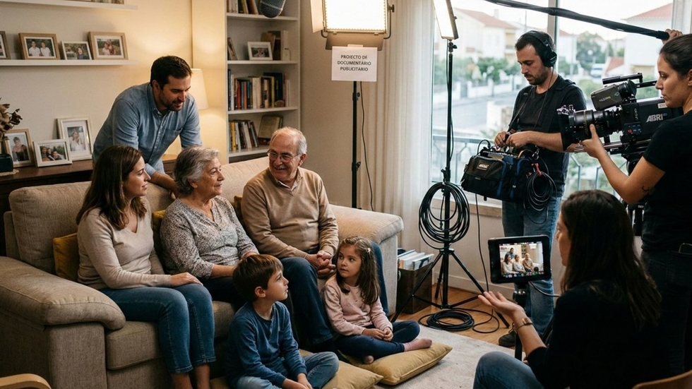 Casting famílias reais portuguesas para documentário publicitário