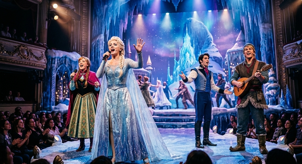 Casting para atores e cantores para “Elsa O Reino do Gelo: O Musical”