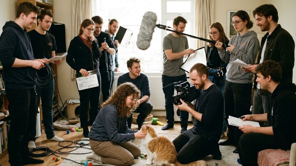 casting figurantes para filme documental  "GATOS: A Arte de Filmar Sem Saber Como"