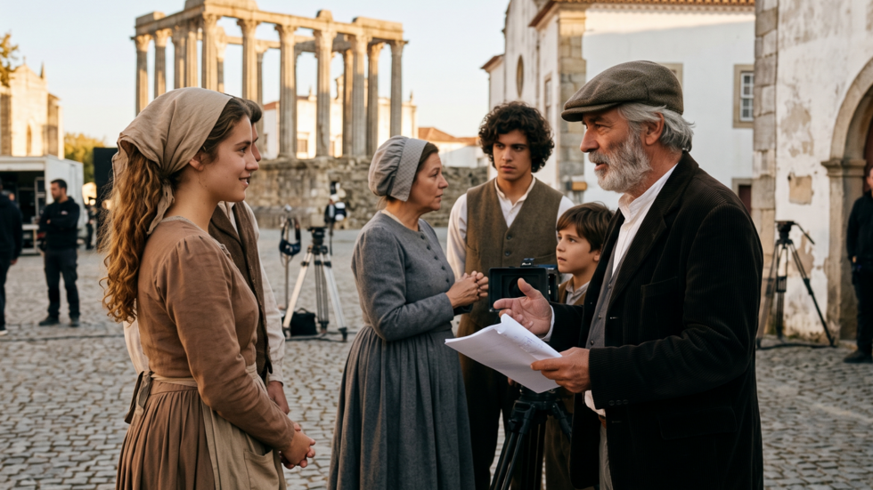 Casting figurantes homens e mulheres de todas as idades para filme internacional de época