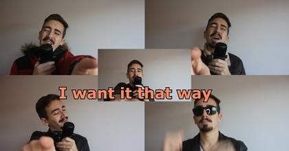 "I want it that way" Acapella cover