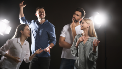 Casting ator ou atriz para teatro musical