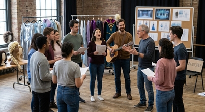 Casting para atores e cantores para o espetáculo Elsa e o Reino do Gelo
